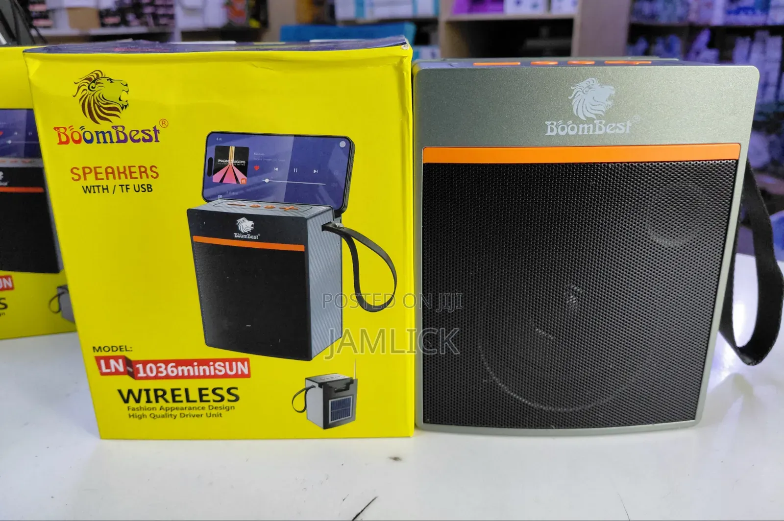 1036 Mini Sun Bluetooth Speaker - Aw
