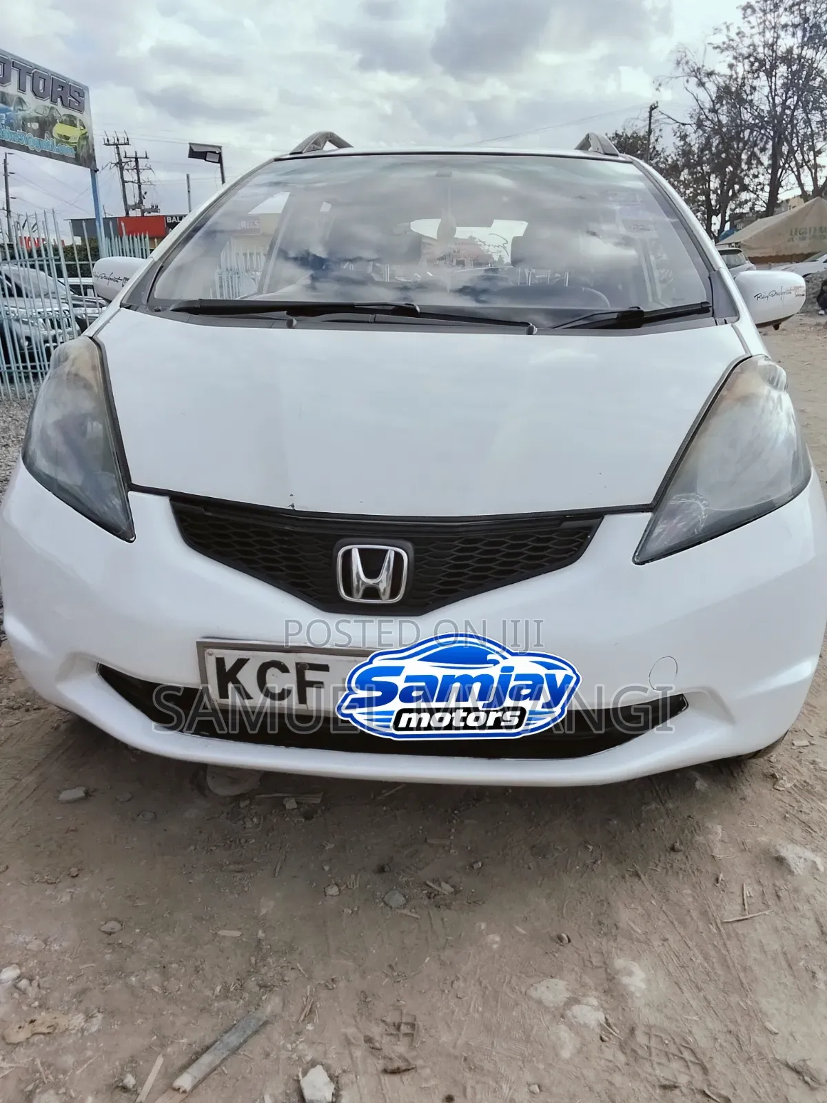 Honda Fit 2008 White