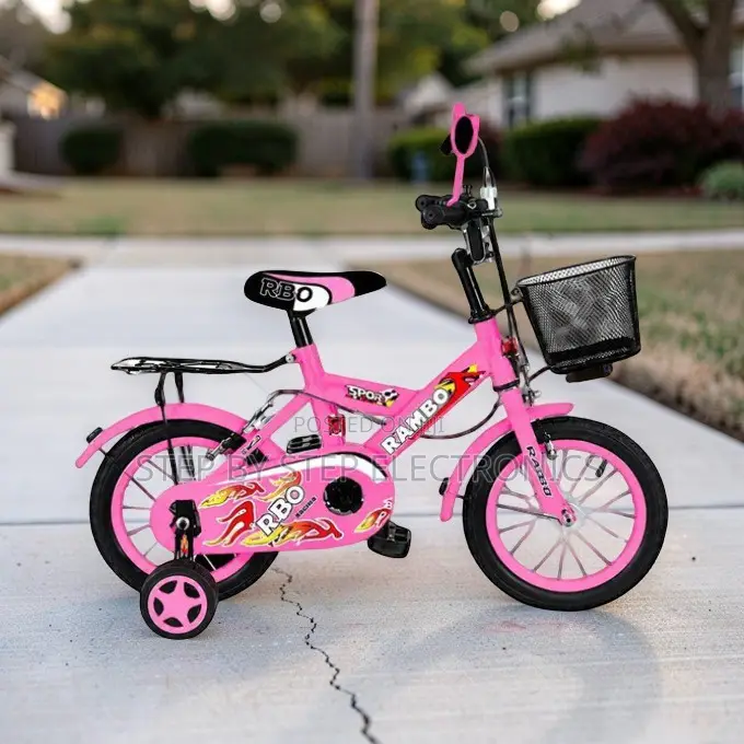 Adventure-Ready Stylish 2-4 Years 12 Inch Size 12 Kids Bike Bicycle