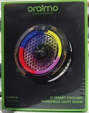 AI Oraimo CoolSnap Magnetic Phone Cooler Ice-Cooling for Gaming