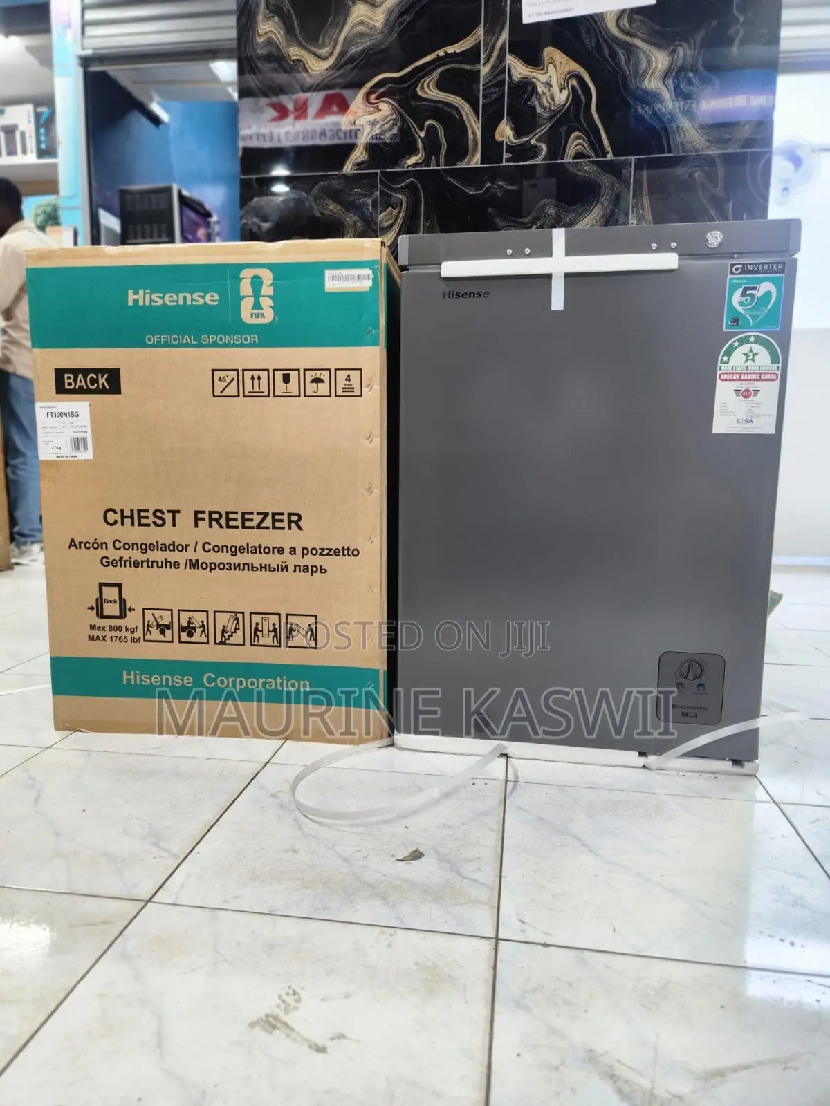 Hisense Chest Freezer Ft190n1sg