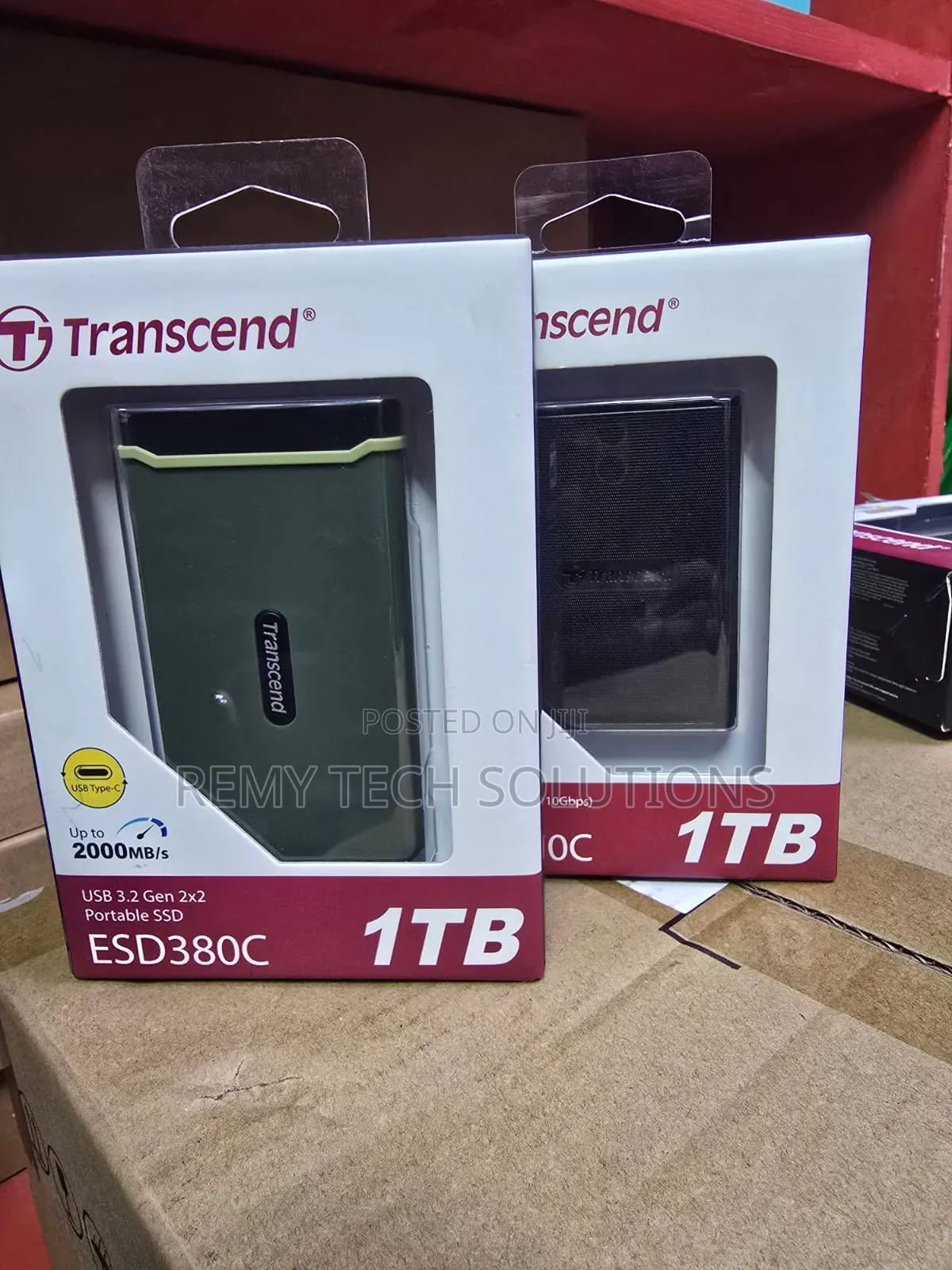 Transcend ESD380C 1tb Portable External SSD