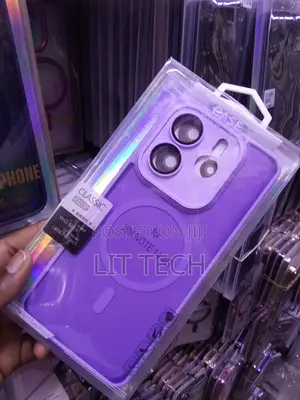 Purple Classic MagSafe Matte Case Designed for Xiaomi Redmi Note 14 4G