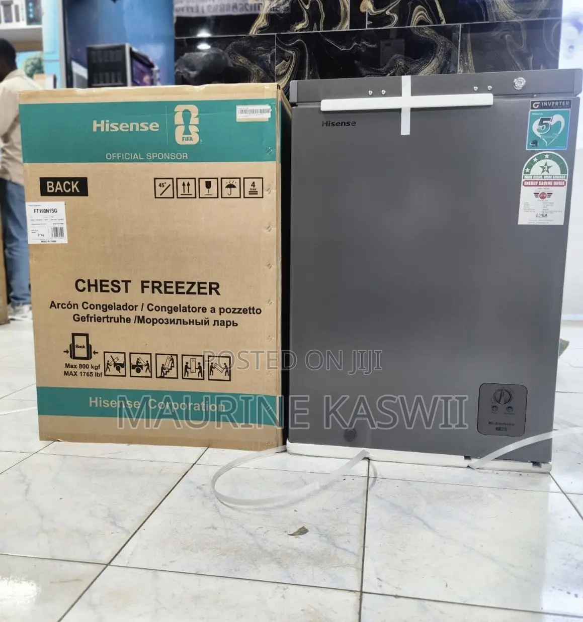 Hisense Chest Freezer Ft190n1sg
