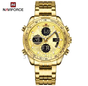 NAVIFORCE NF9197S Dual Time Waterproof Military Men's Watch