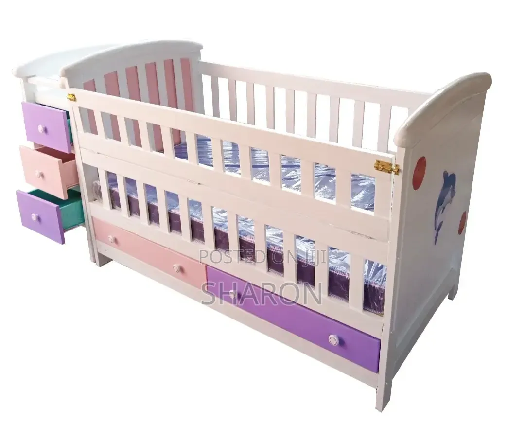 Colourful Baby Cot
