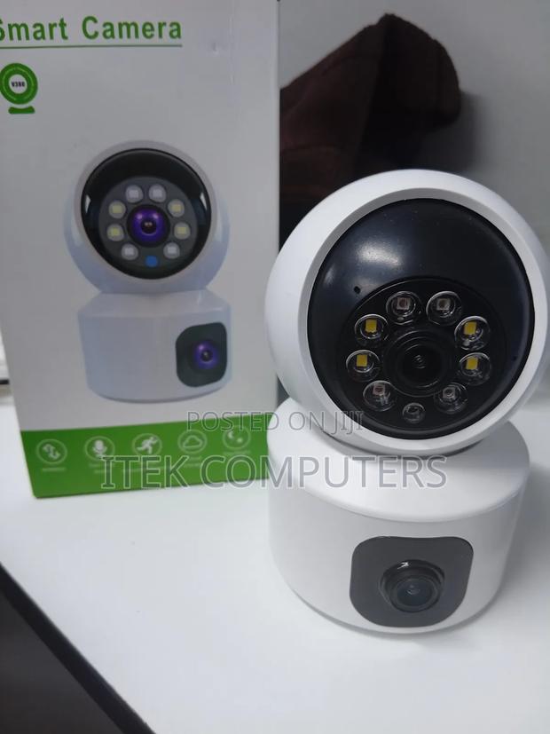 Dual Lens Baby Security Camera With Motion Detection Alerts - main view