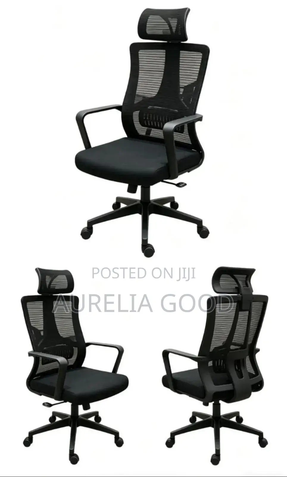 Ergonomic Black Office Chair Office