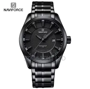 NAVIFORCE 3ATM Water Resistant Watch With Textured Dial Luminou Hand