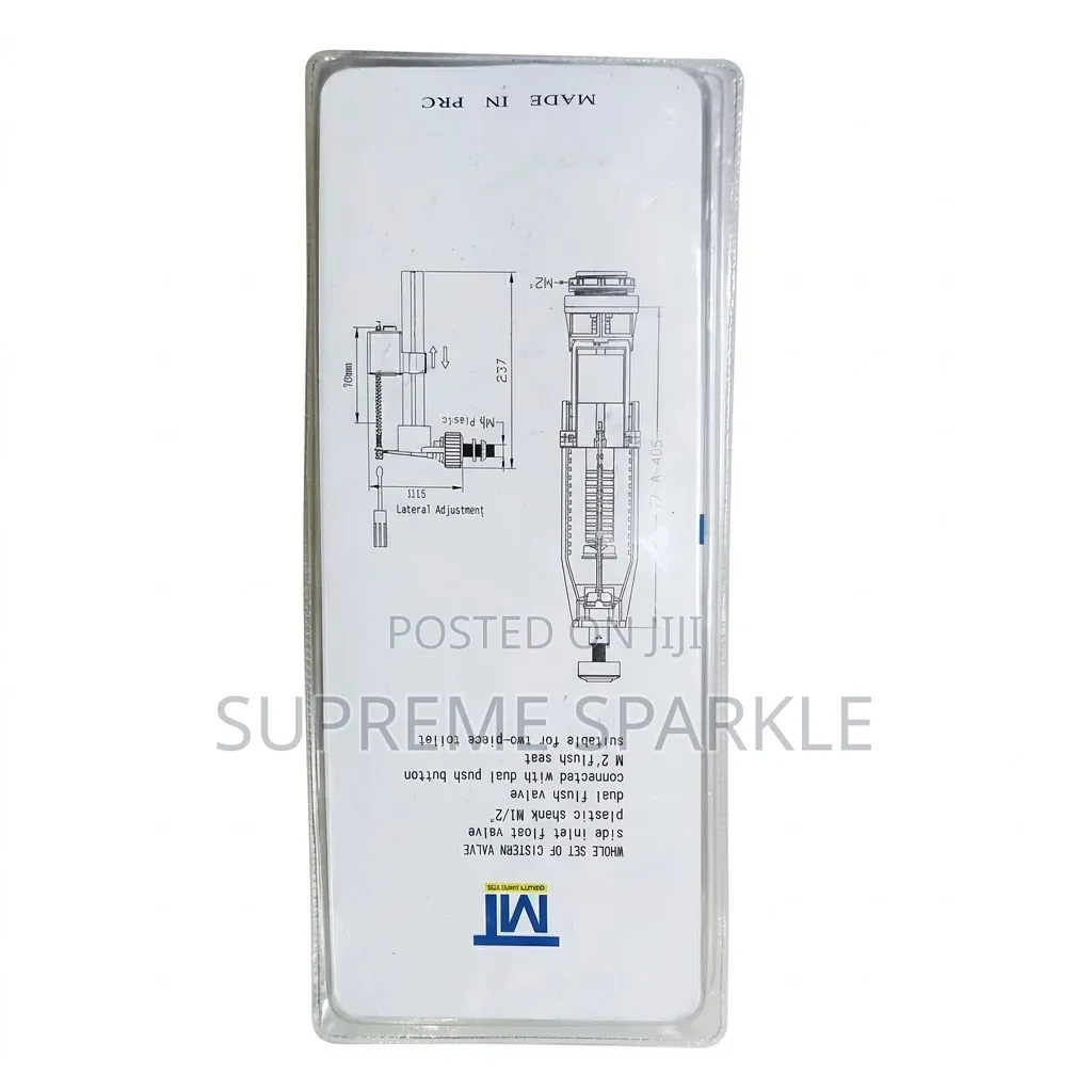 1/2" Side Inlet Toilet Cistern Valve Whole Set