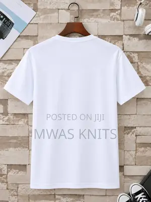 White Round Neck T-Shirt