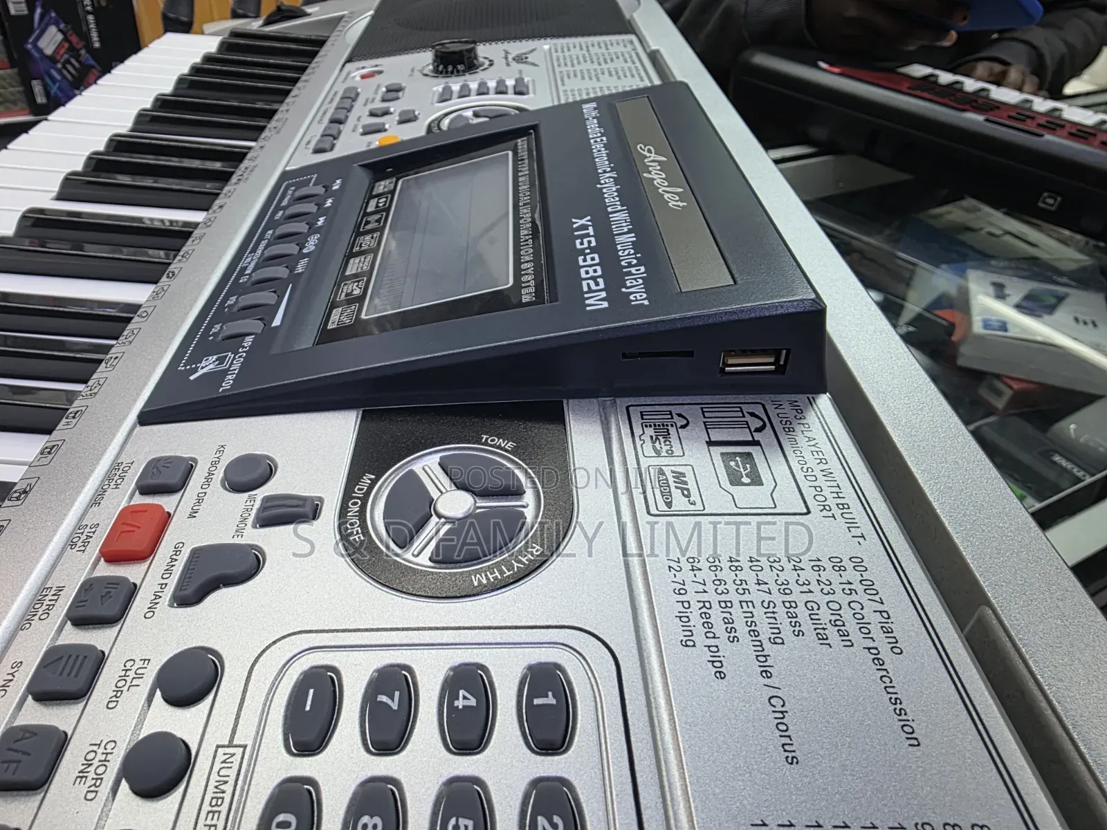 Anglete XTS-982M Keyboard