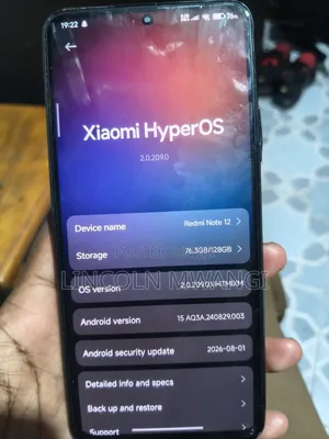 Xiaomi Redmi Note 12 4G 128 GB Blue