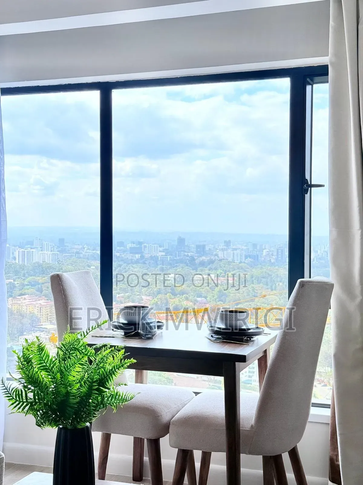 Furnished Studio Apartment in Milimani for rent