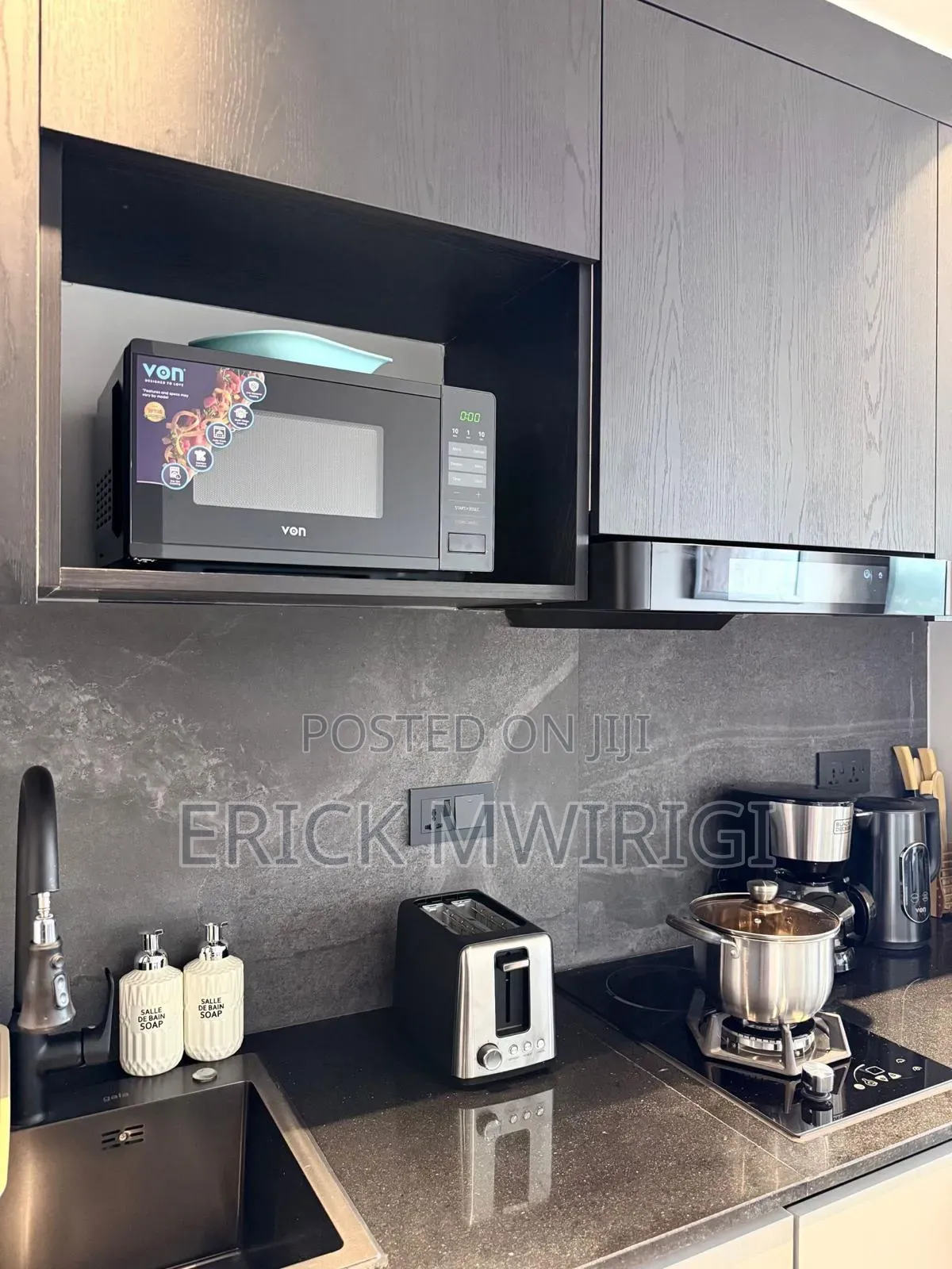 Furnished Studio Apartment in Milimani for rent