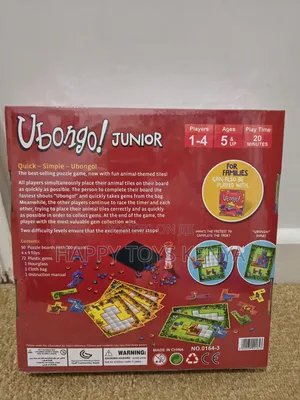 Ubongo Junior Puzzle Game