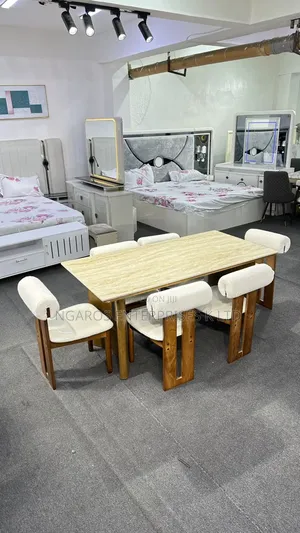 Brand New Imported Marble Dining Set
