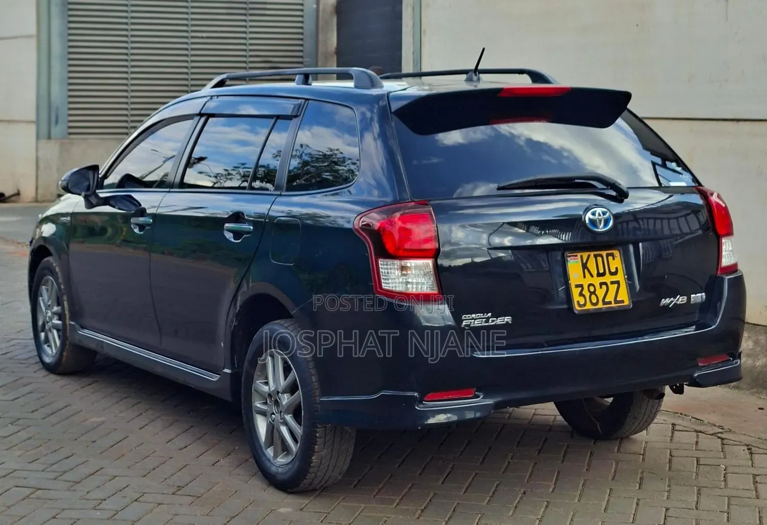 Toyota Corolla Fielder 2014 Black