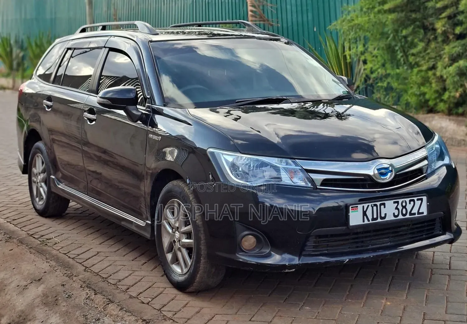 Toyota Corolla Fielder 2014 Black