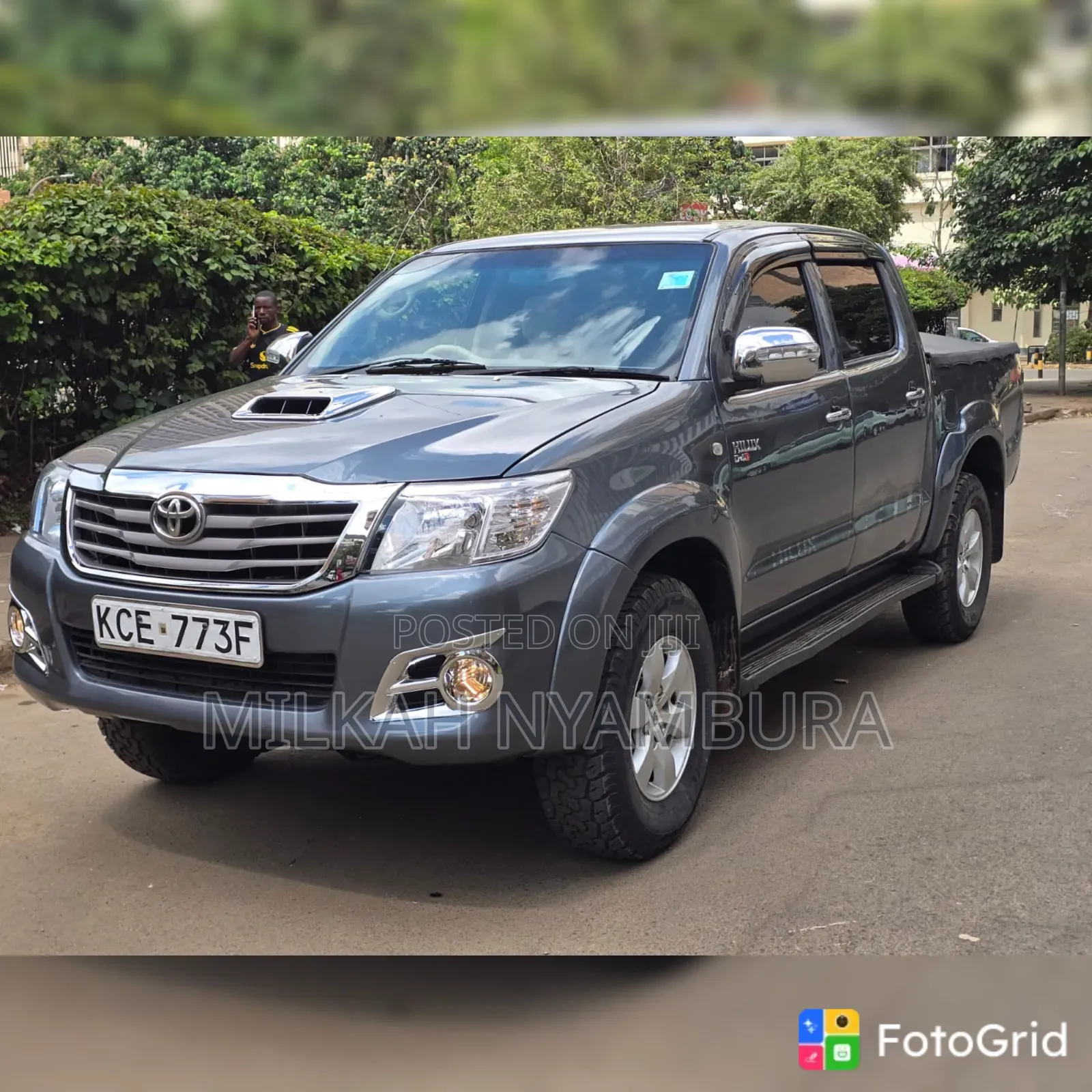 Toyota Hilux 2008 Gray