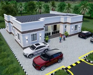 Flat Roof Bungalow Design