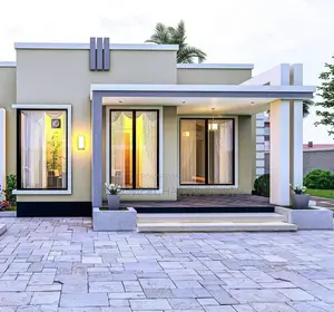 Minimalist Flat Roof Bungalow