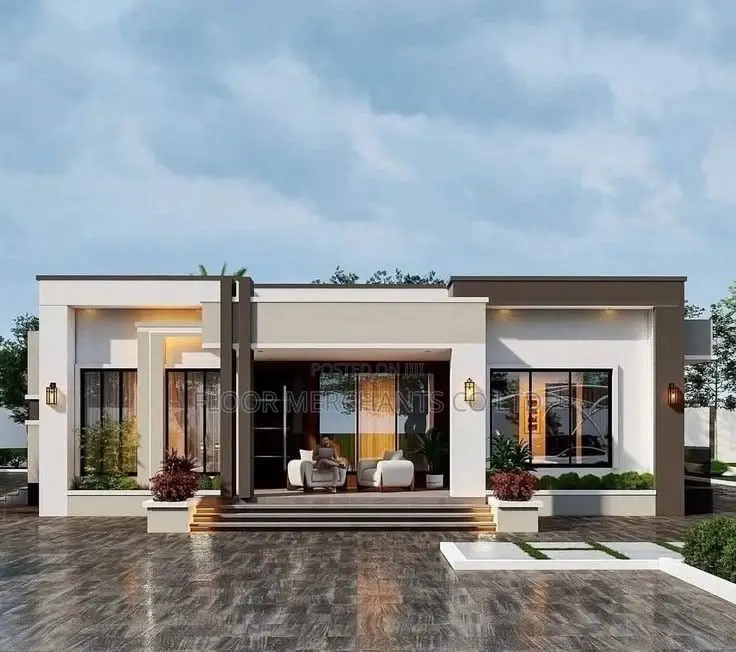 Luxury Flat Roof Bungalow
