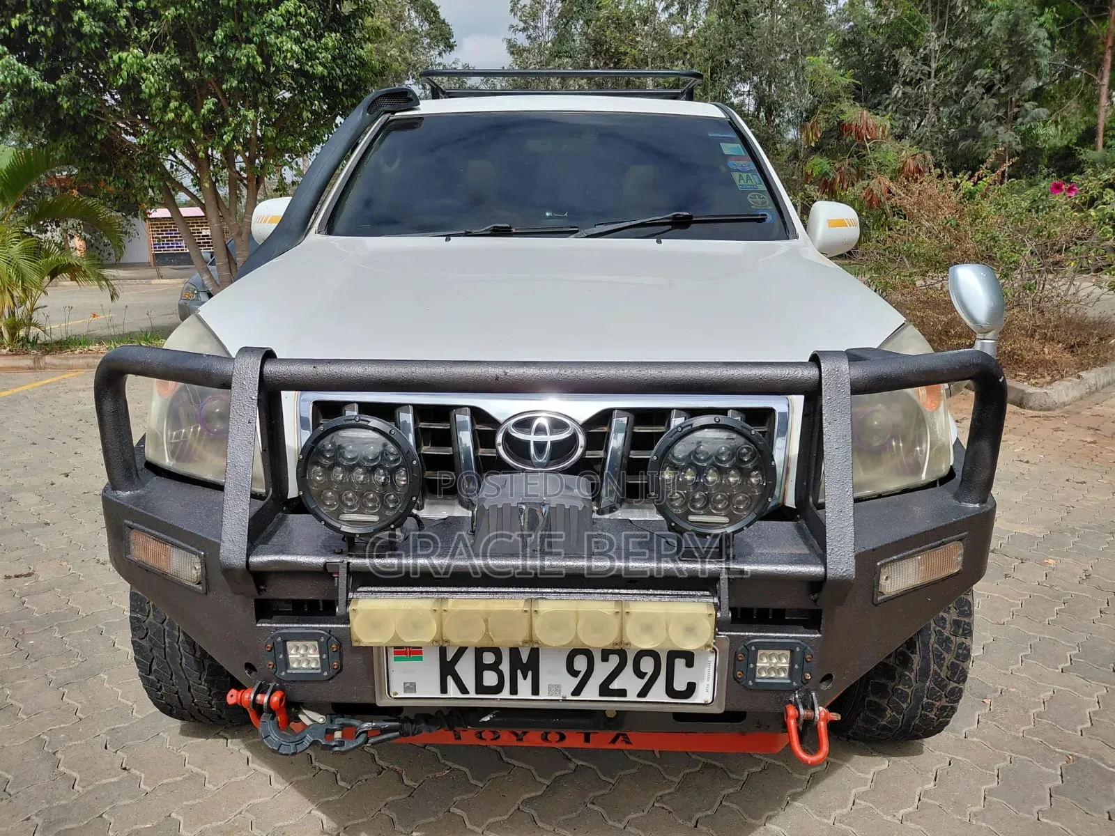 Toyota Land Cruiser 3.0 D-4D 2004 White