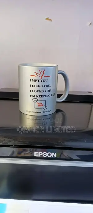 Silver Printed Mugs