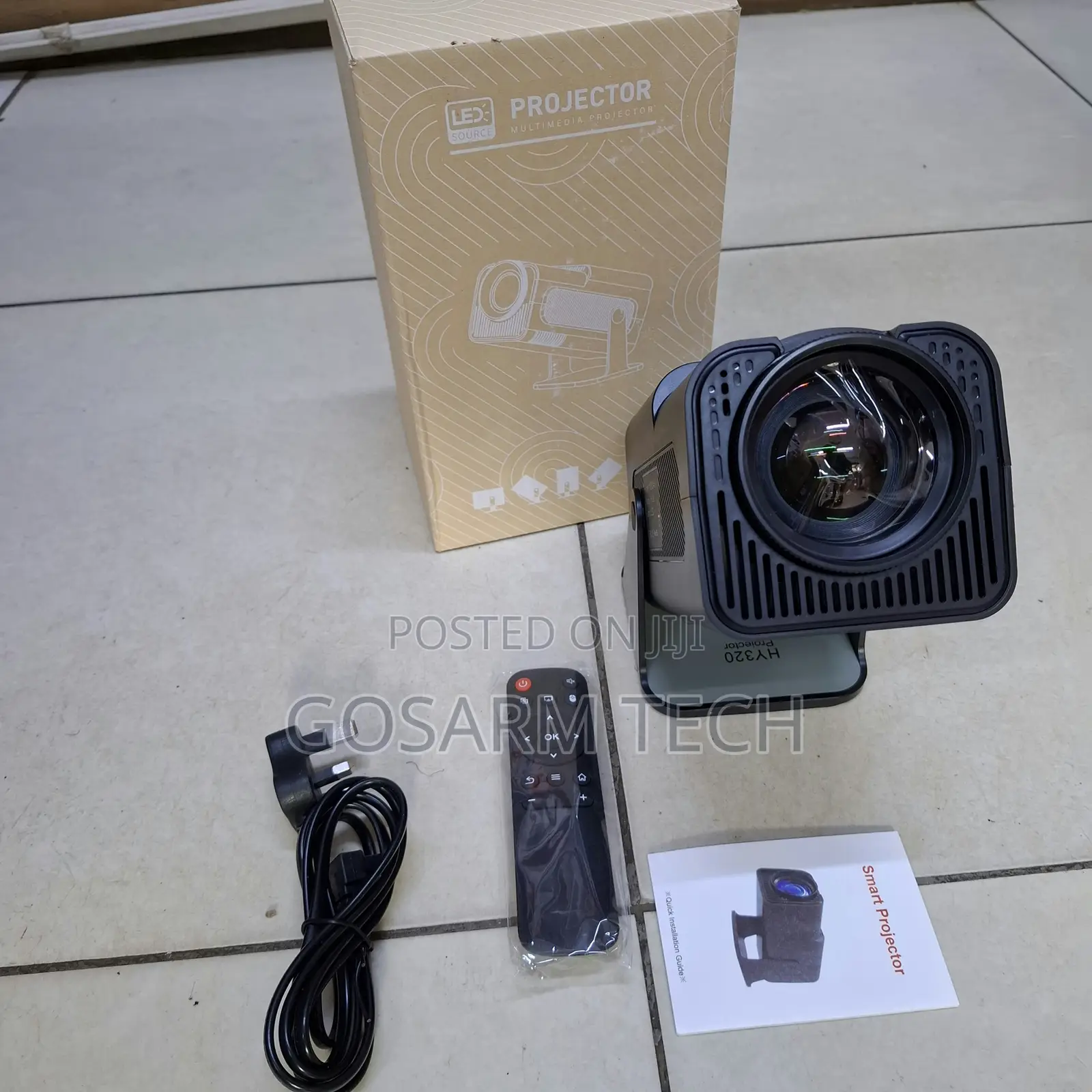 Newest HY320 Projector With 16GB Storage for Movies and Gaming