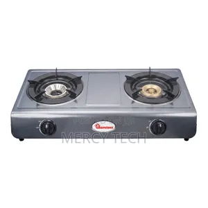 Ramtons RG/501 2-Burner Gas Cooker (Teflon)