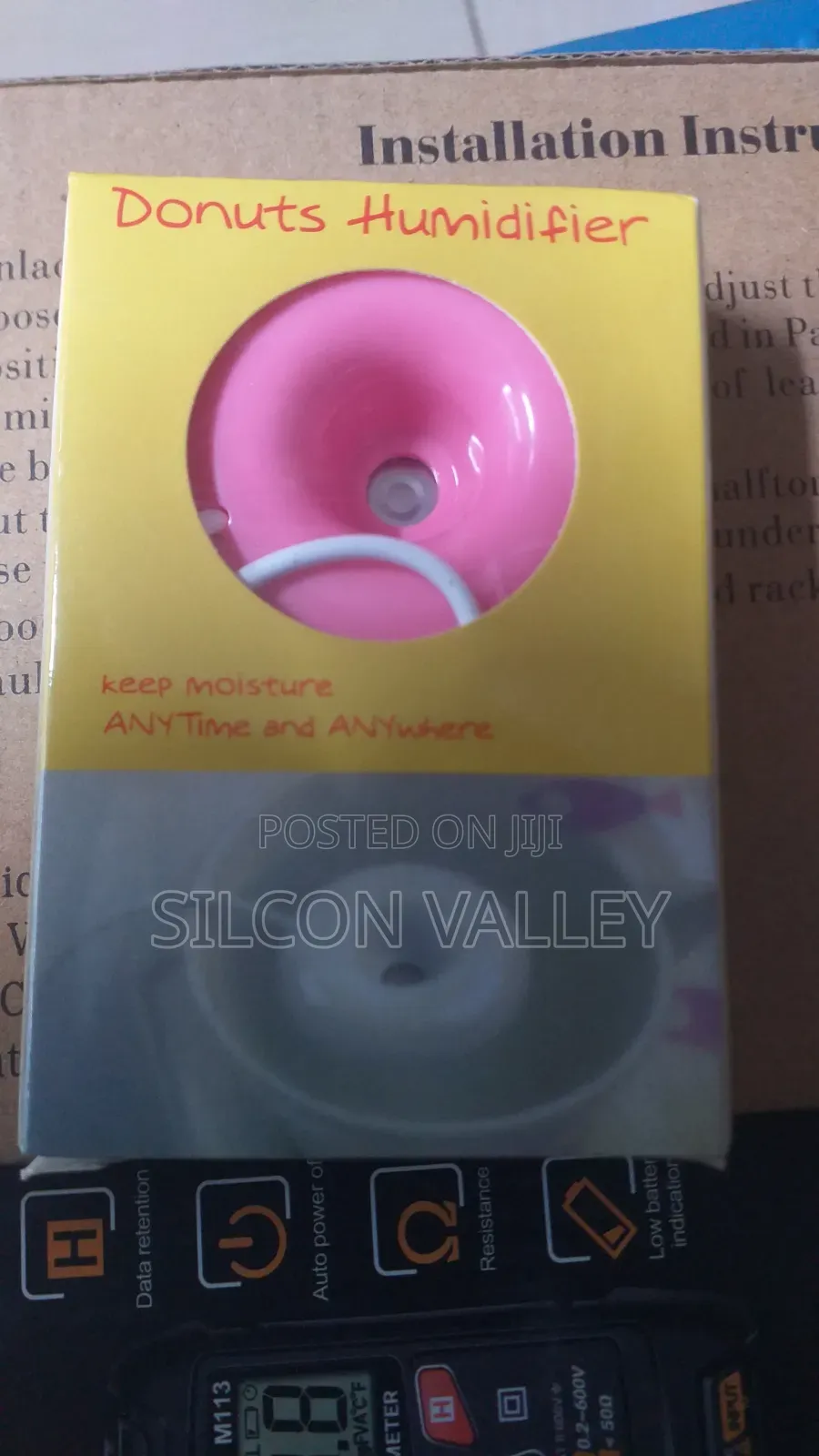 Donuts Humidifier Compact Mini Floating Air Diffuser Mister