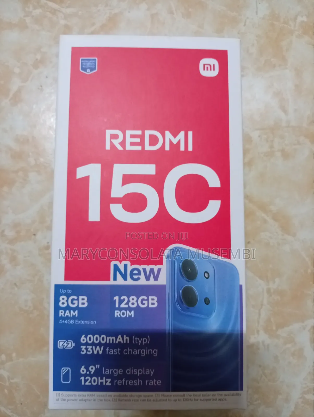 Xiaomi Redmi 15C 4G 128 GB Blue