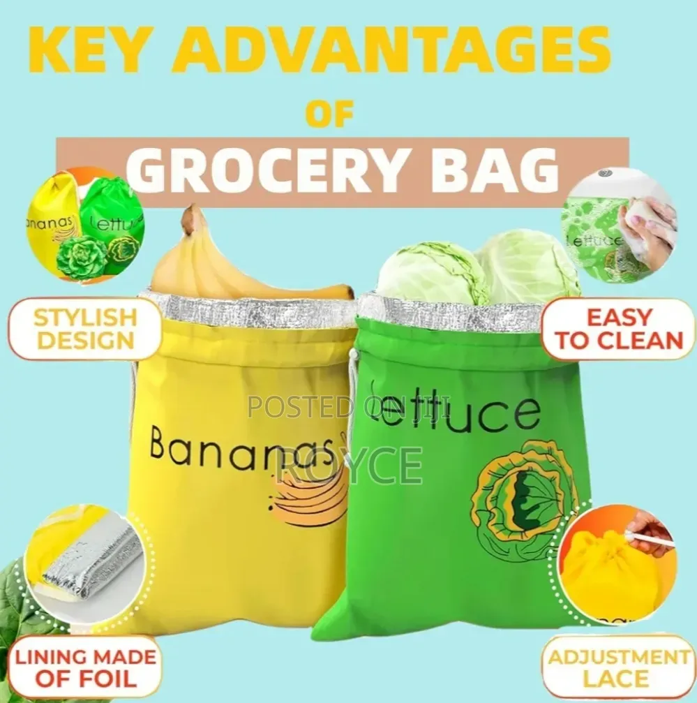 3pcs Reusable Storage Bags