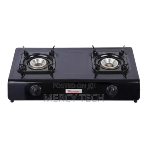 Ramtons RG/516 2-Burner Gas Cooker (Black)