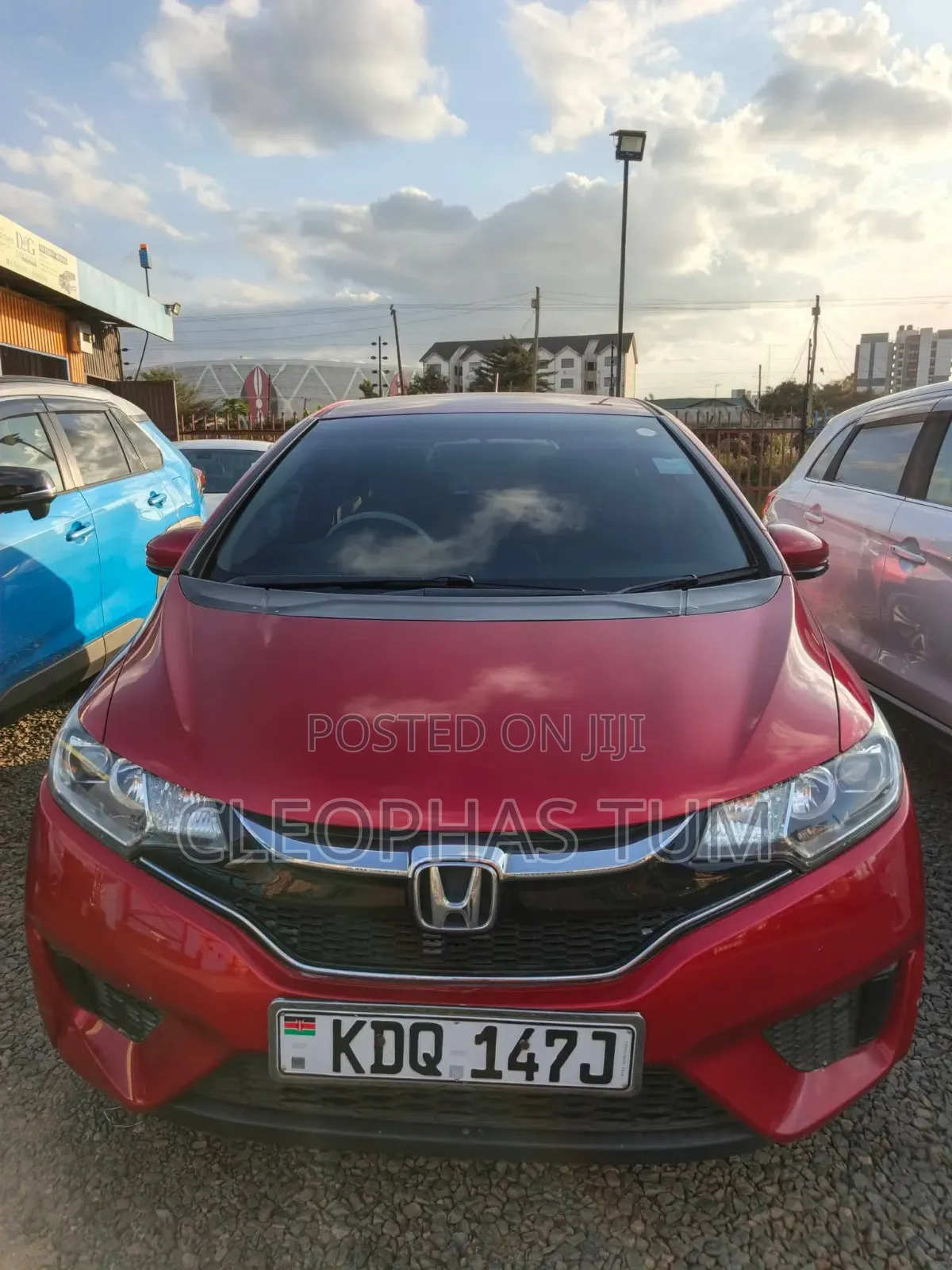 Honda Fit 2017 Red