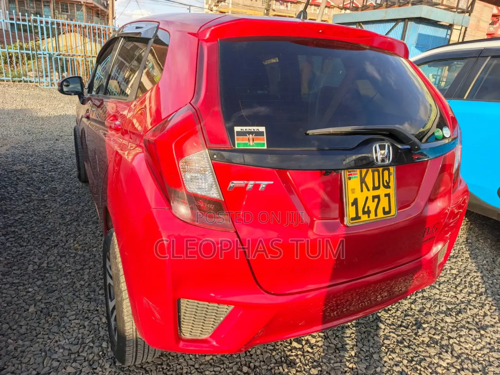 Honda Fit 2017 Red