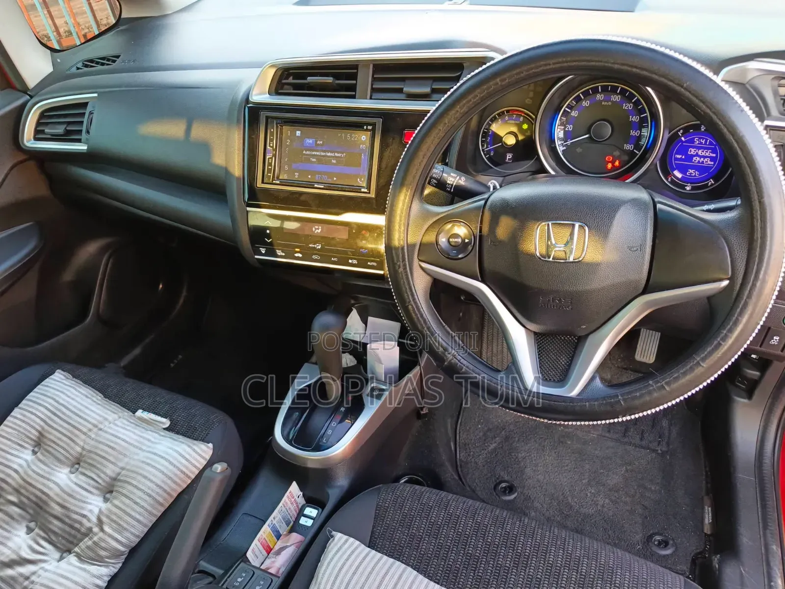 Honda Fit 2017 Red