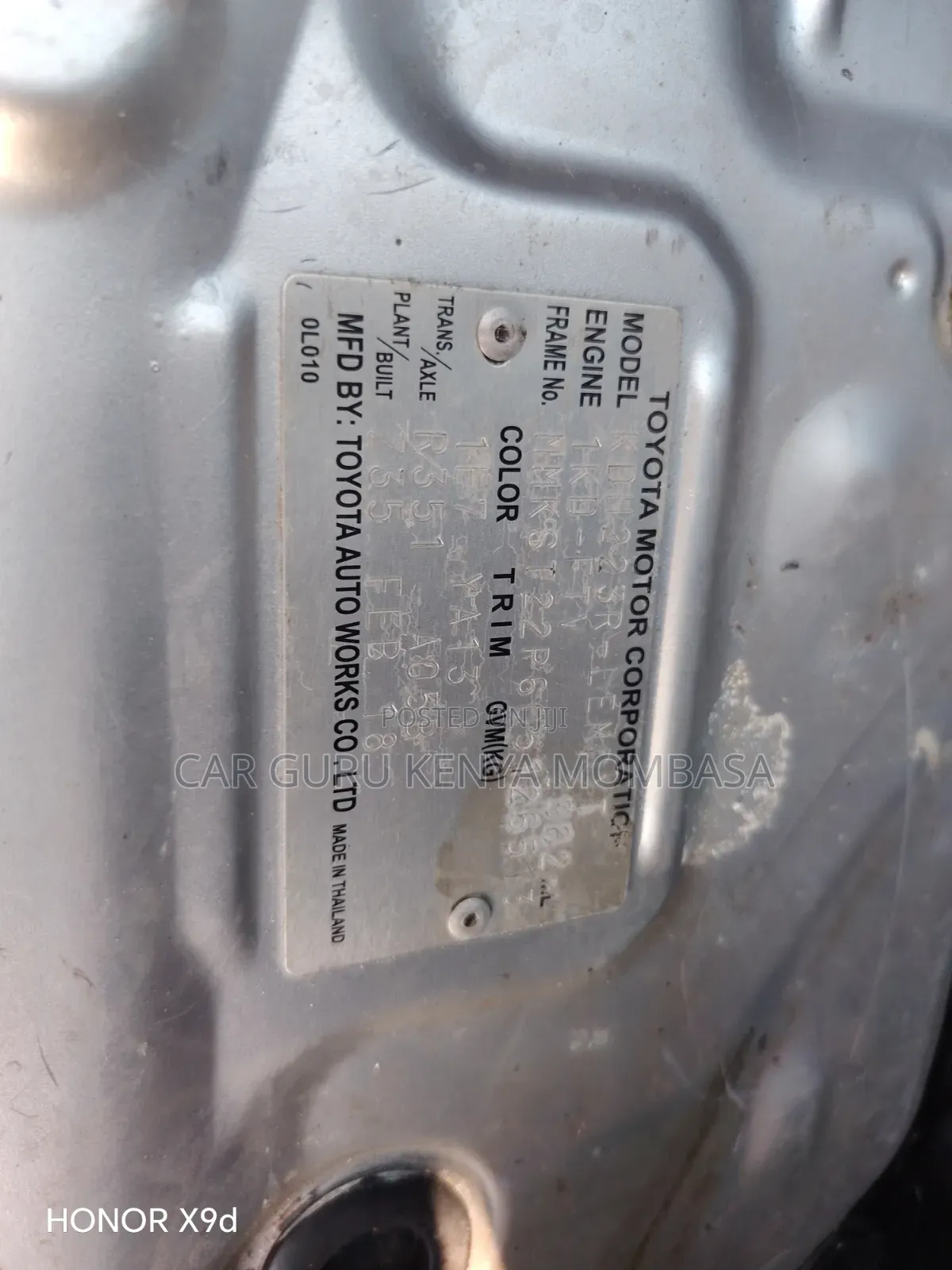Toyota HiAce 2019 Silver