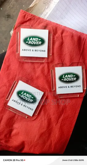 Land Rover Branded Acrylic Car Insurance Sticker Holder/Pockets