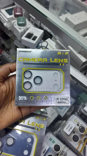 Bubble-Free Fit Camera Lens for iPhone 17 Pro