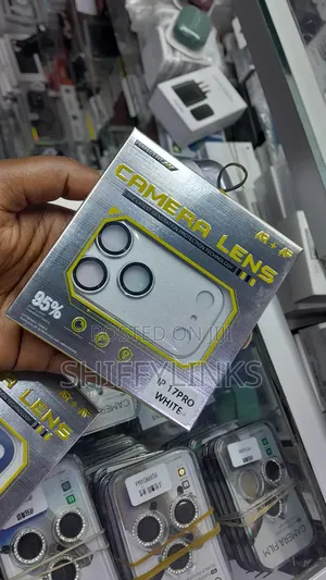 Bubble-Free Fit Camera Lens for iPhone 17 Pro