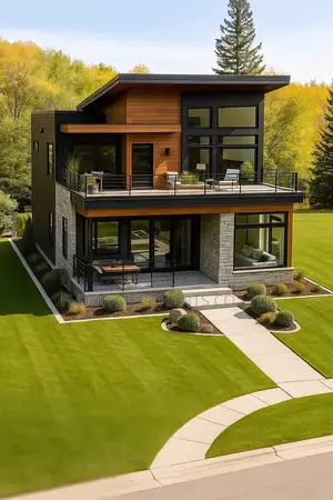 Contemporary Container House