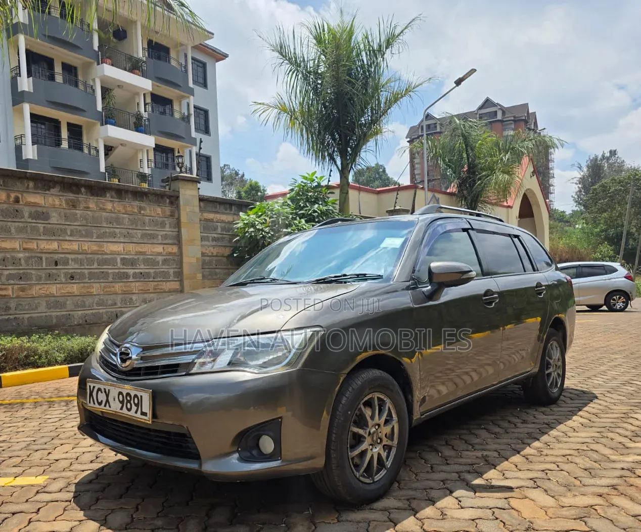 Toyota Corolla Fielder 2014 Gray