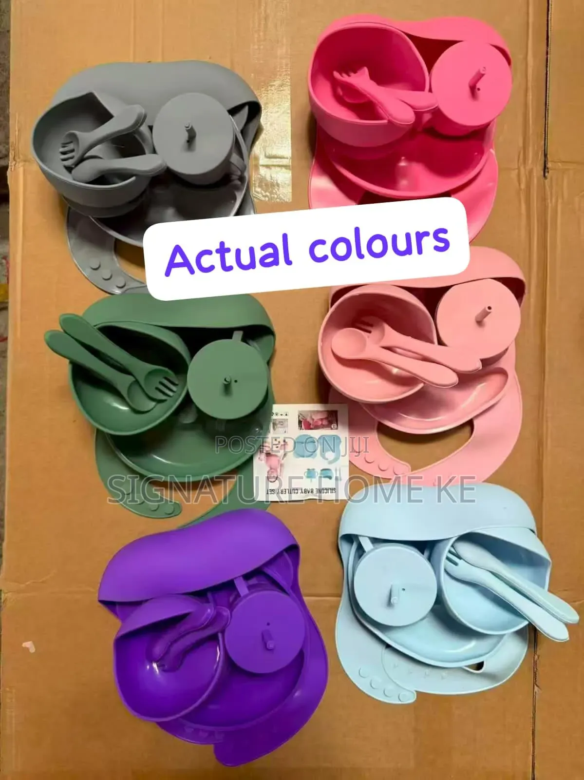 Silicone Baby Feeding Set
