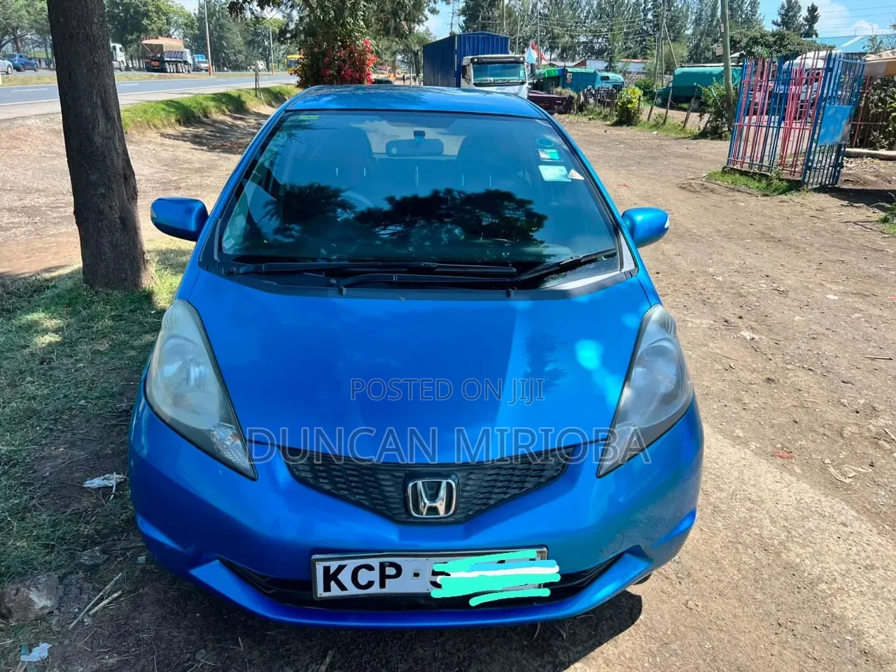 Honda Fit 2012 Blue