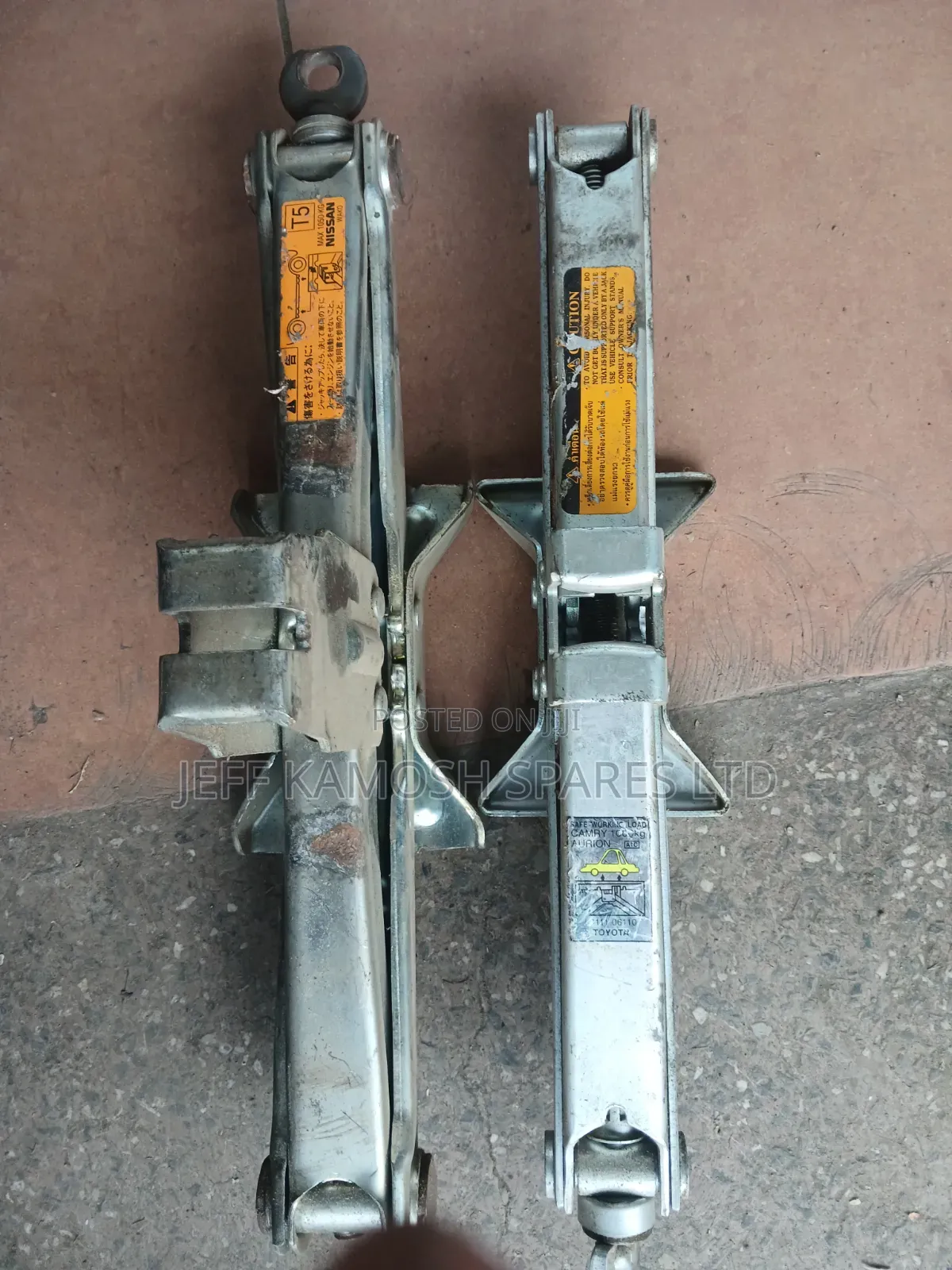 Assorted Motor Vehicles Jack Available