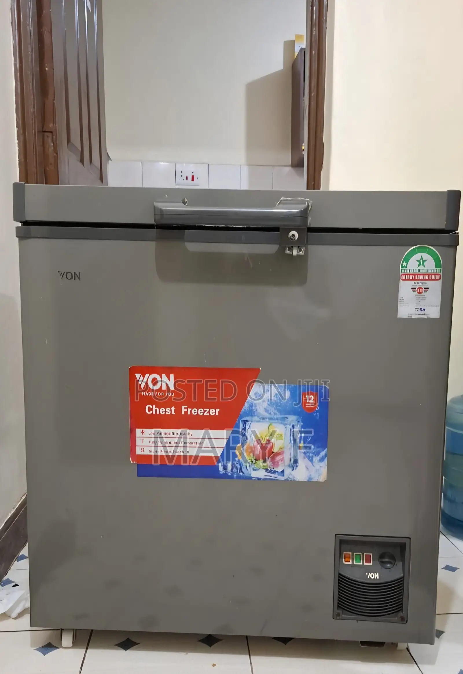 Von Chest Deep Freezer 150l