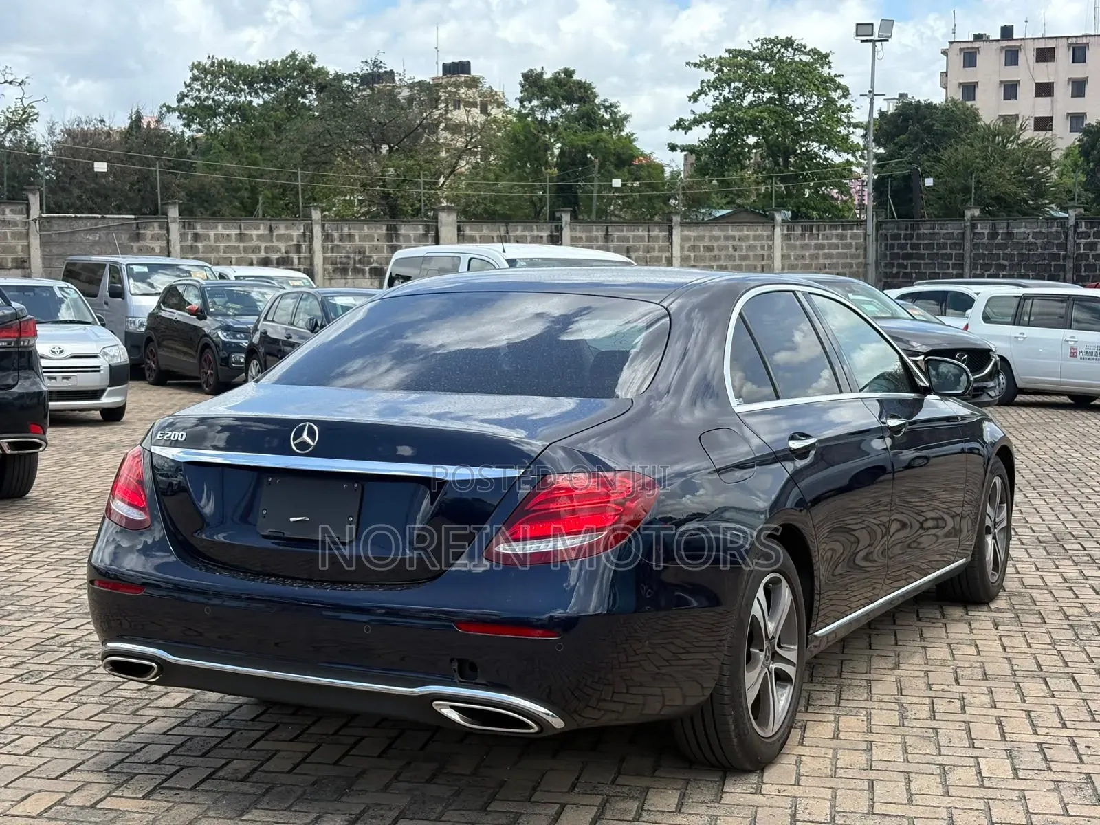 Mercedes-Benz E200 2020 Matt Black