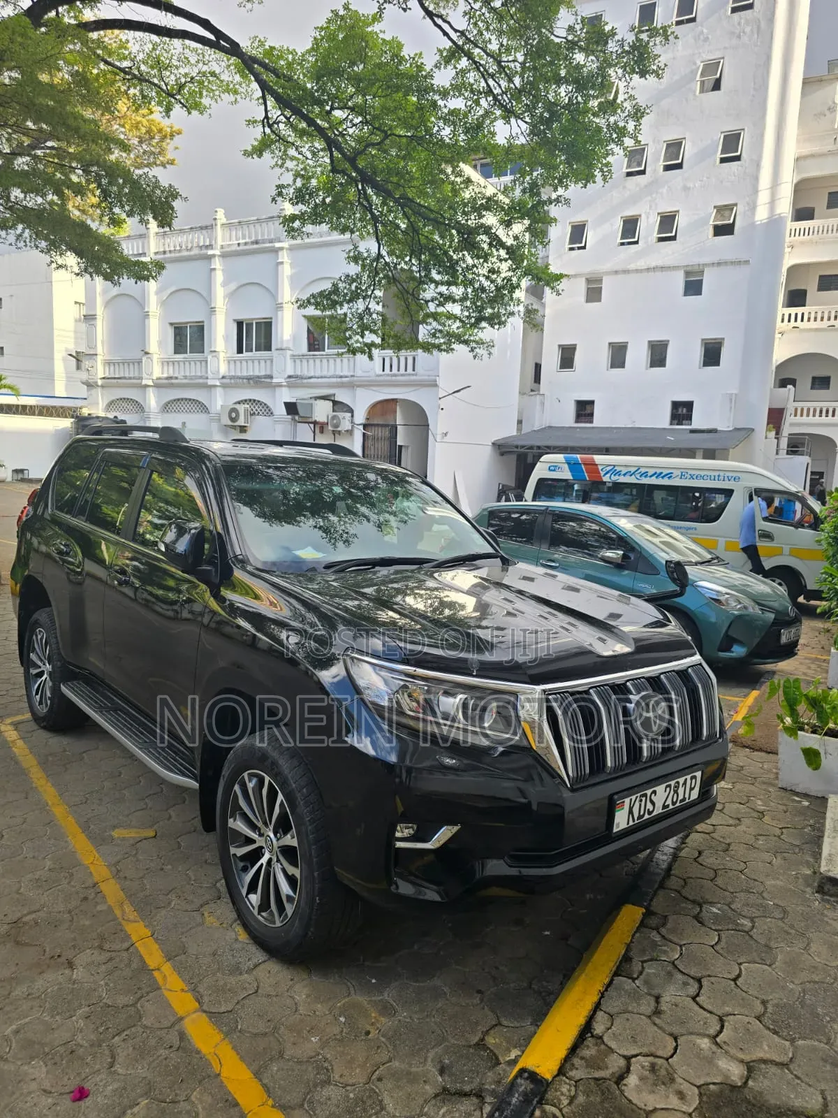 Toyota Land Cruiser Prado 2019 Matt Black